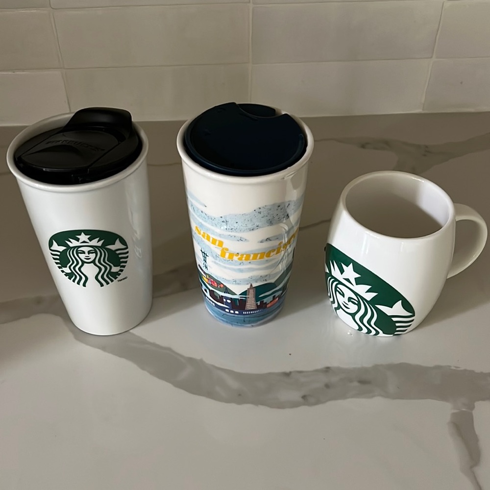 Ceramic Starbucks Mugs Cups Thermos